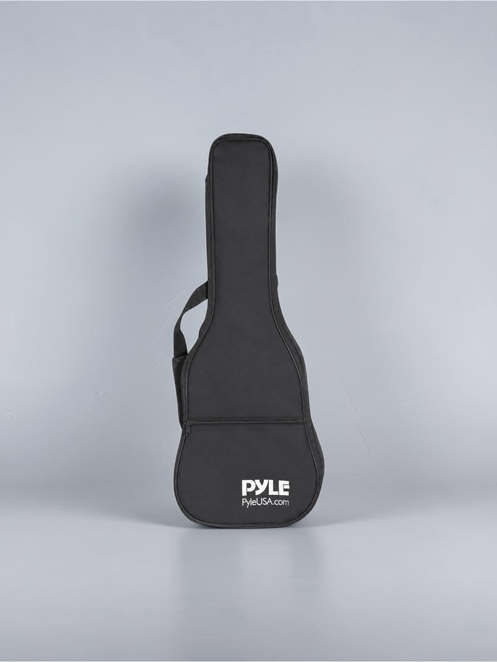 Pyle Black Guitar Gig Bag 37” Soft Carrying Case Backpack Straps Adjustable